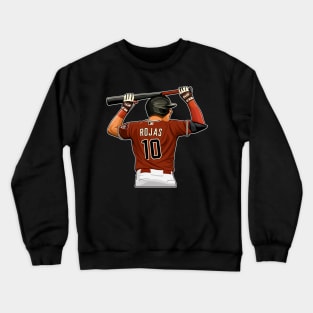 Josh Rojas #10 In Action Crewneck Sweatshirt